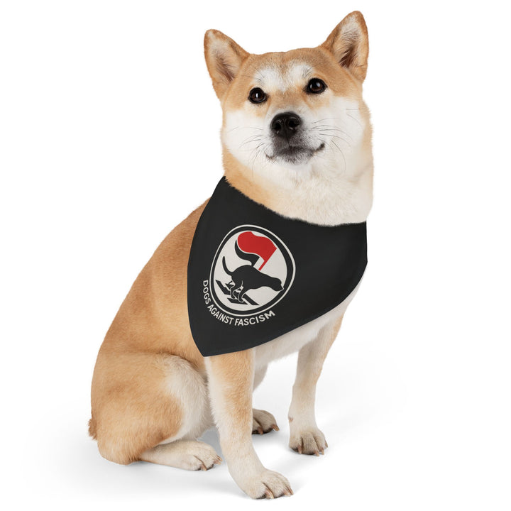 Dogs Against Fascism – Pet Bandana Collar (Clip-On)