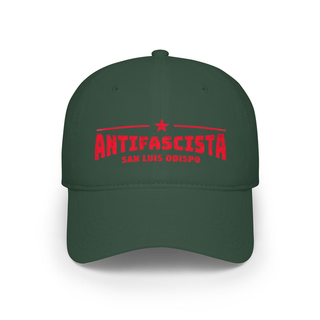 Antifascista San Luis Obispo - Cotton Baseball Cap
