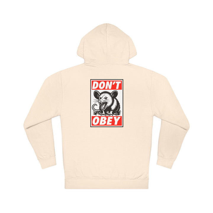 Don't Obey Opossum – Unisex Pullover Hoodie