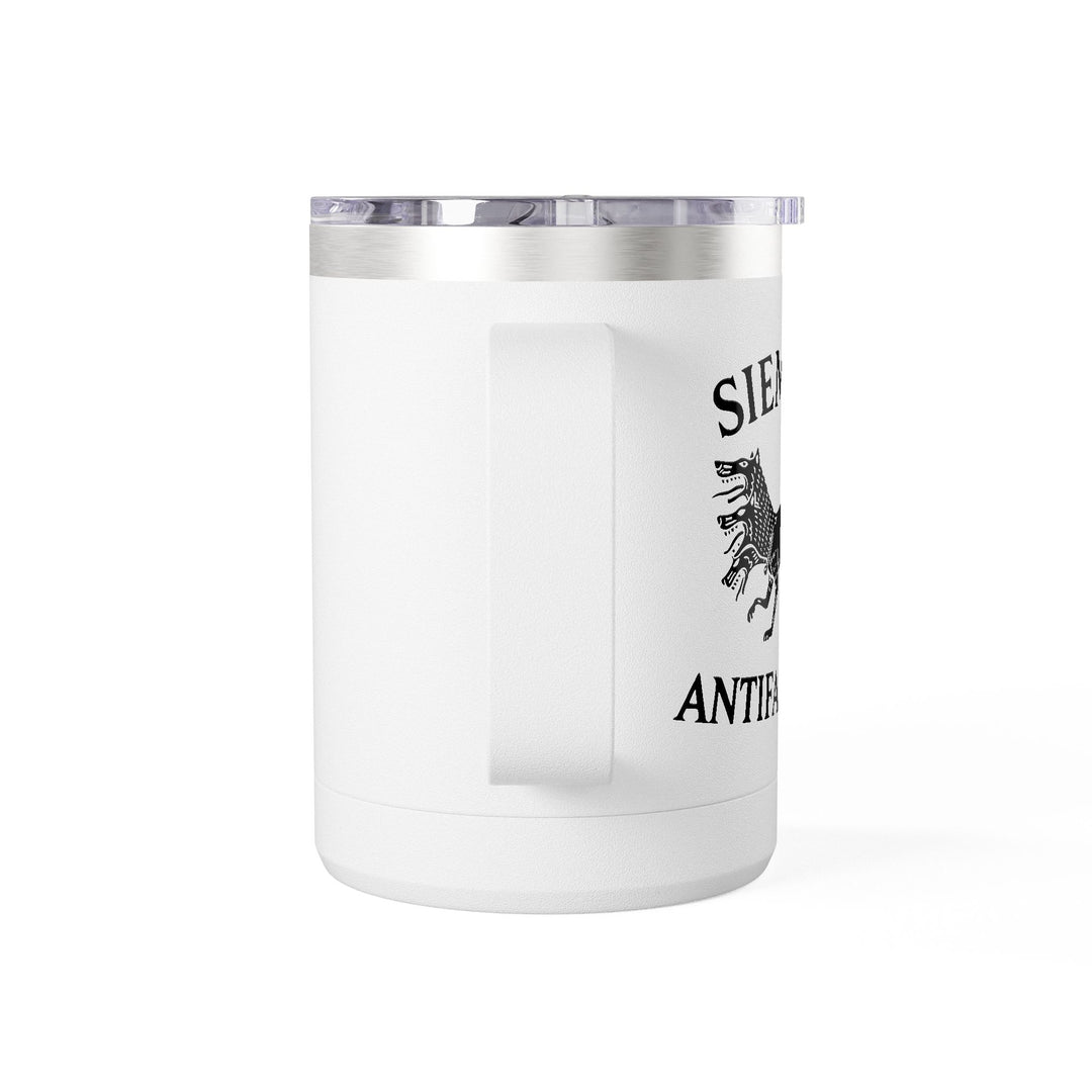 Siempre Antifascista Three-Headed Dog – Coffee Mug Tumbler, 15oz