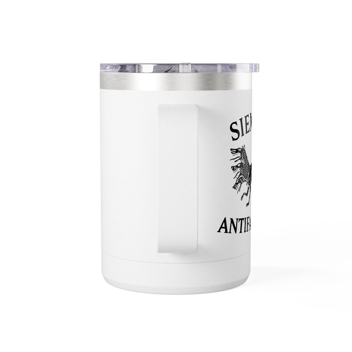 Siempre Antifascista Three-Headed Dog – Coffee Mug Tumbler, 15oz