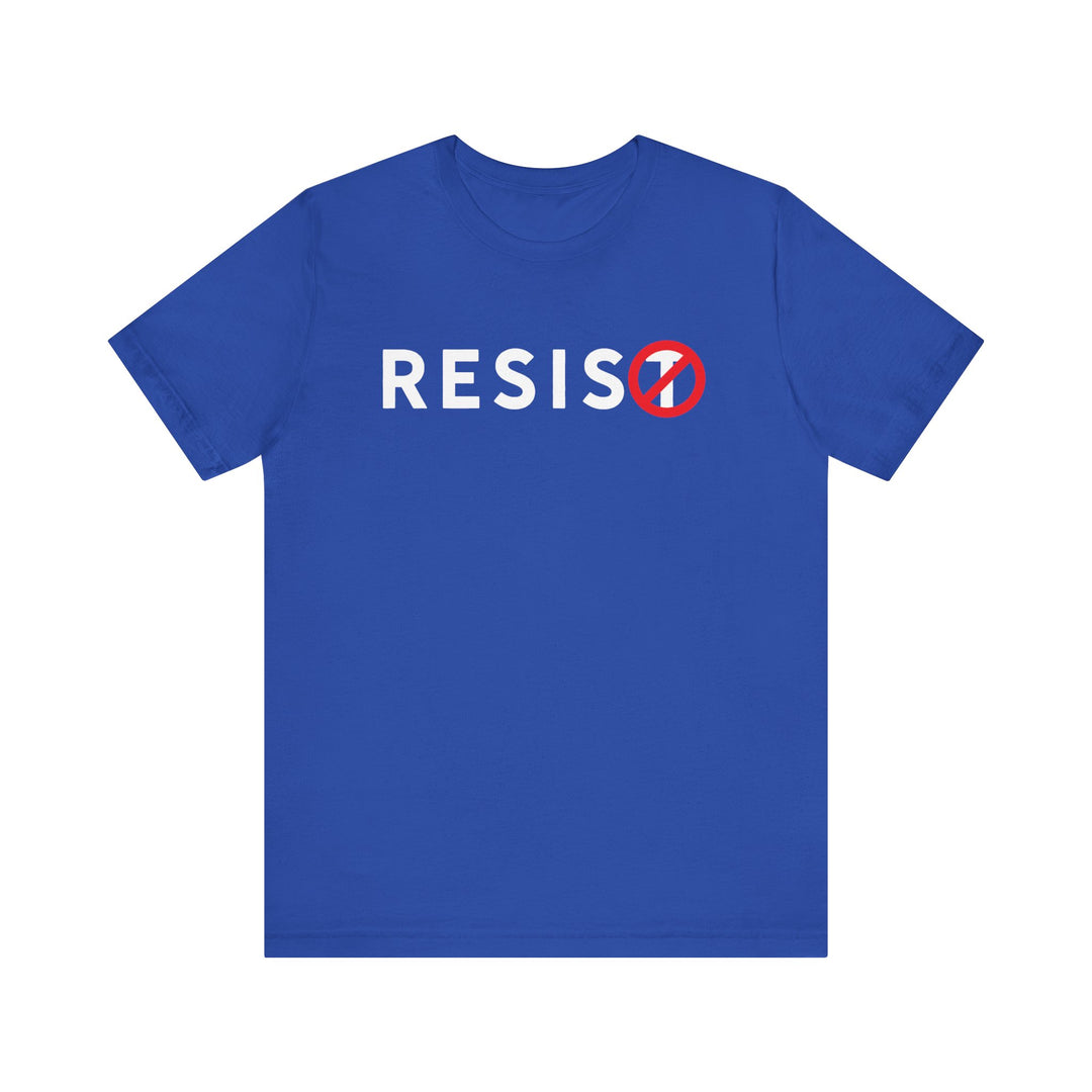 RESIST with Circle-T Slash Graphic – Unisex Tee