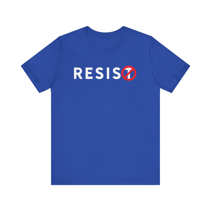 RESIST with Circle-T Slash Graphic – Unisex Tee