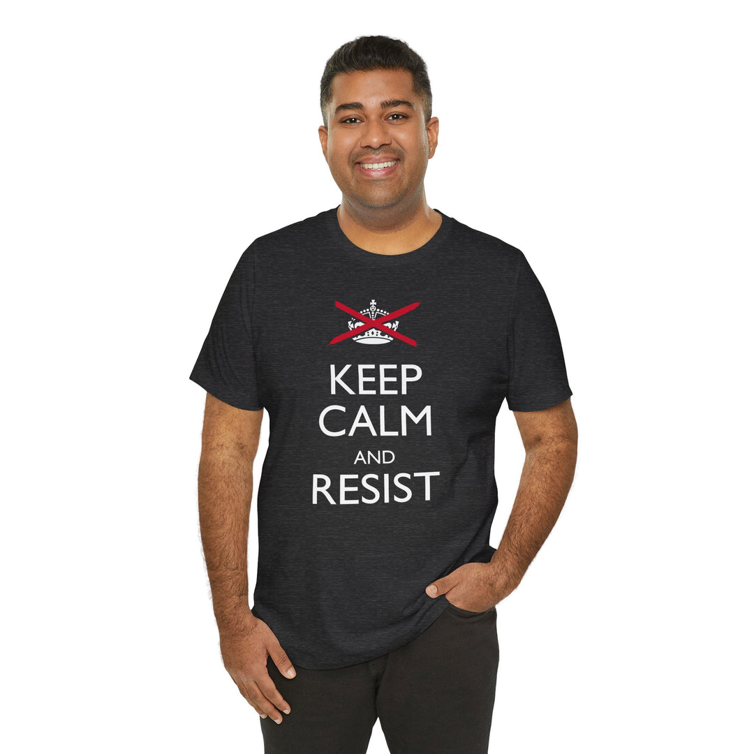 Keep Calm and Resist Classic Graphic – Unisex T-Shirt