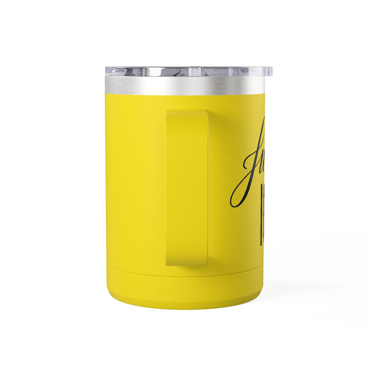 F*ck ICE Cursive Graphic – 15oz Coffee Mug Tumbler