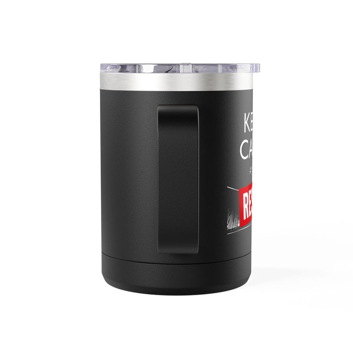 Keep Calm and Resist Graphic – Coffee Mug Tumbler, 15oz