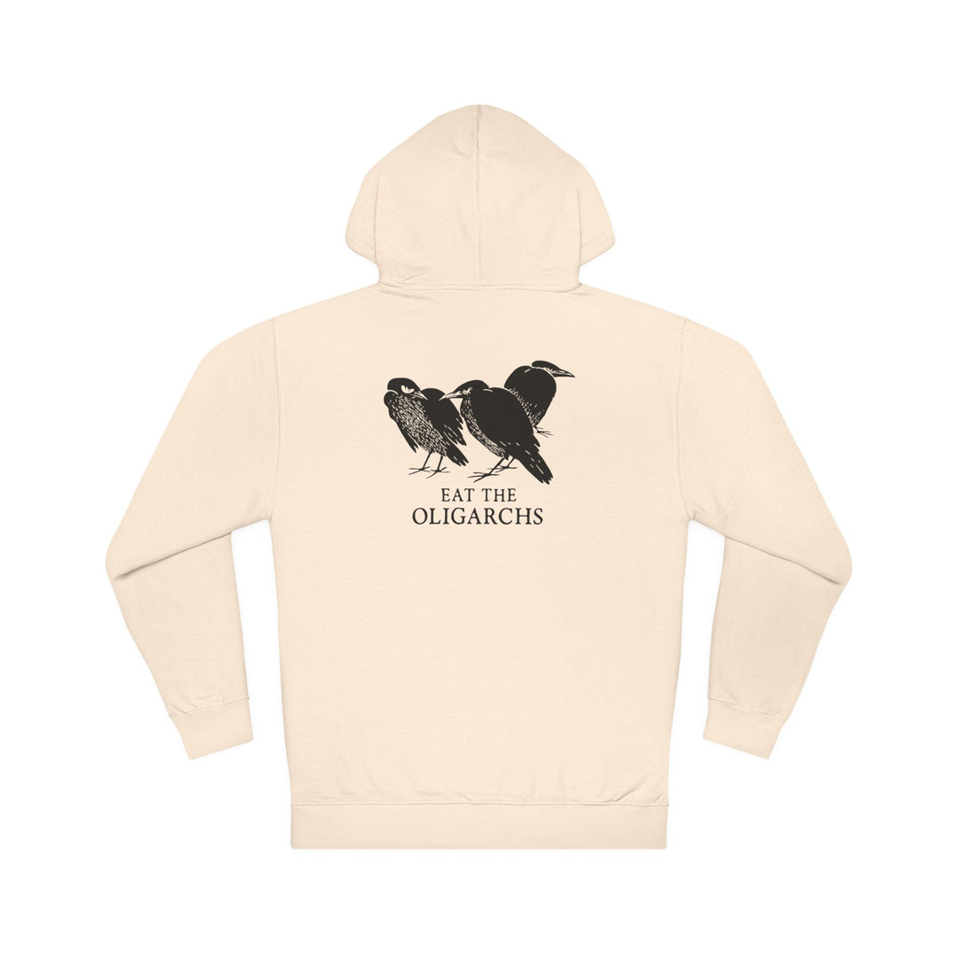 Eat the Oligarchs Crow – Unisex Pullover Hoodie