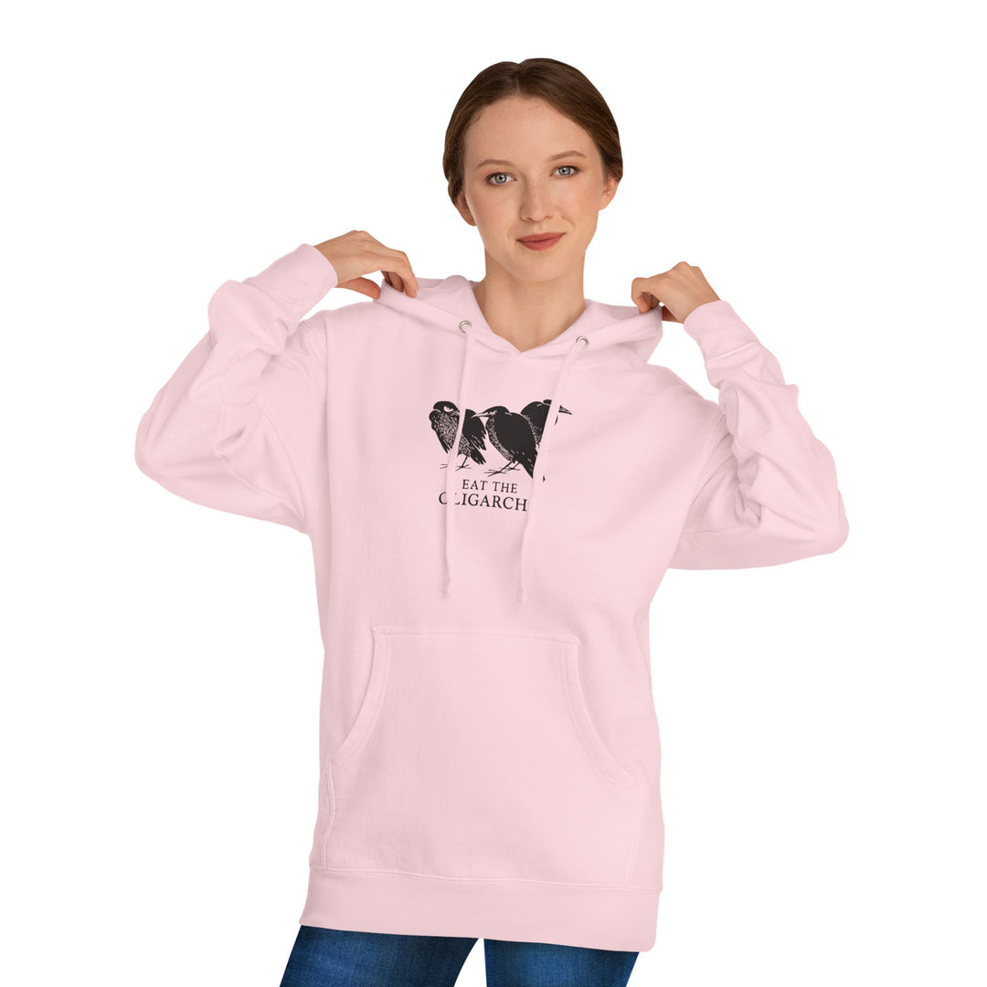 Eat the Oligarchs Crow – Unisex Pullover Hoodie