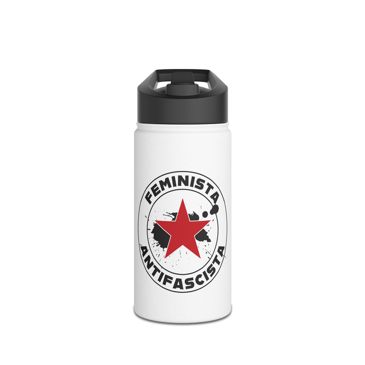 Feminista Antifascista - Stainless Steel Water Bottle - Standard Lid