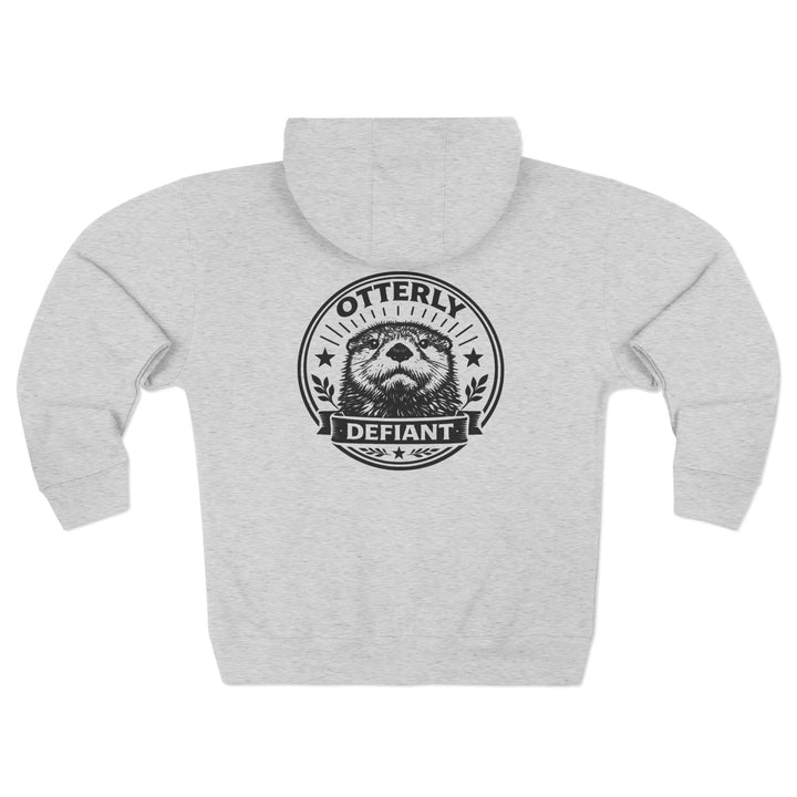 Otterly Defiant – Unisex Zip Hoodie