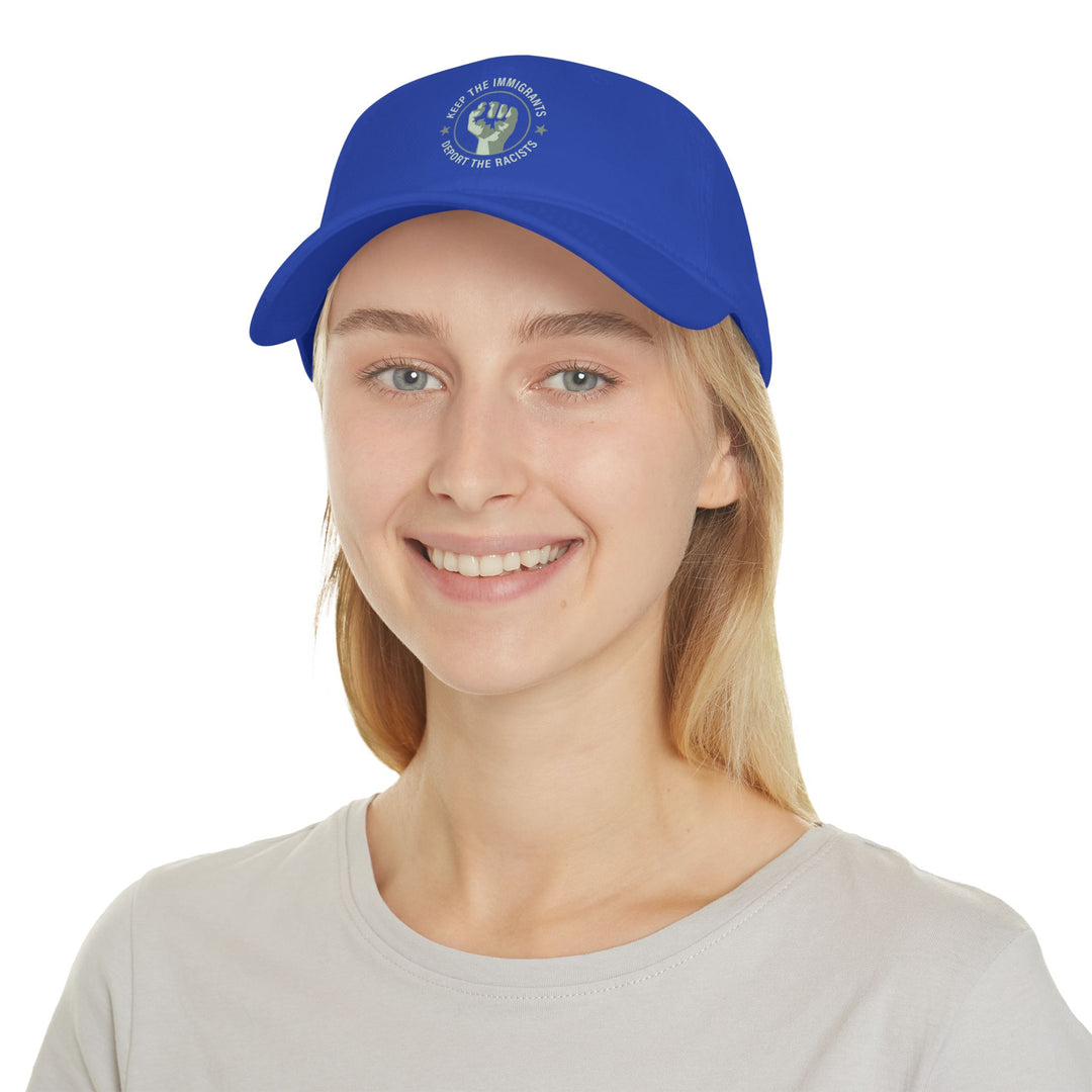 Keep The Immigrants, Deport The Racists Classic Graphic – Cotton Baseball Cap