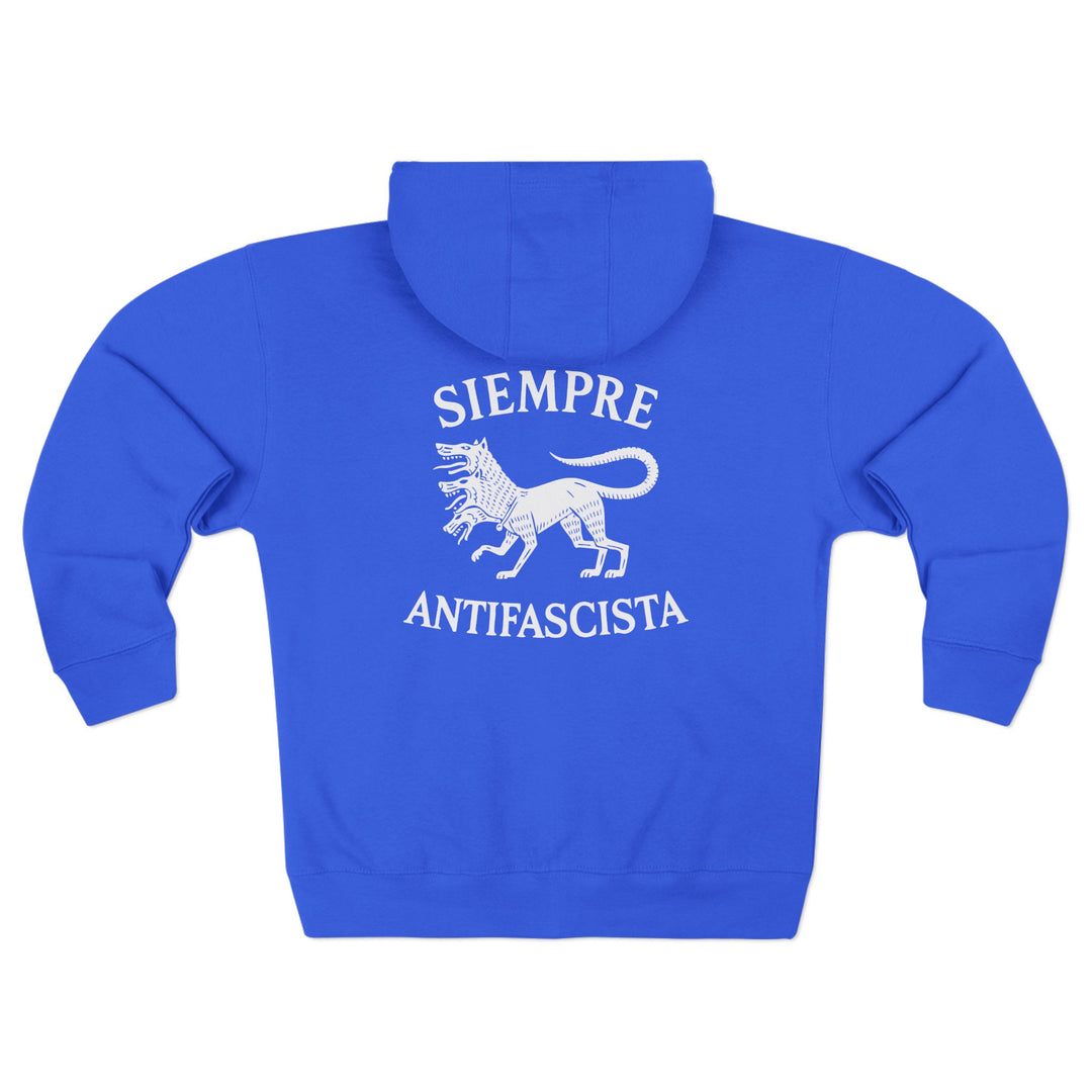 Siempre Antifascista Graphic – Unisex Zip Hoodie