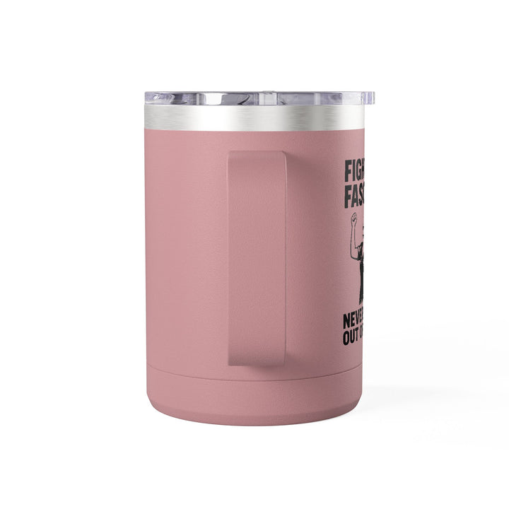 Fighting Fascism Never Goes Out of Style – Stainless Steel Travel Mug 15oz