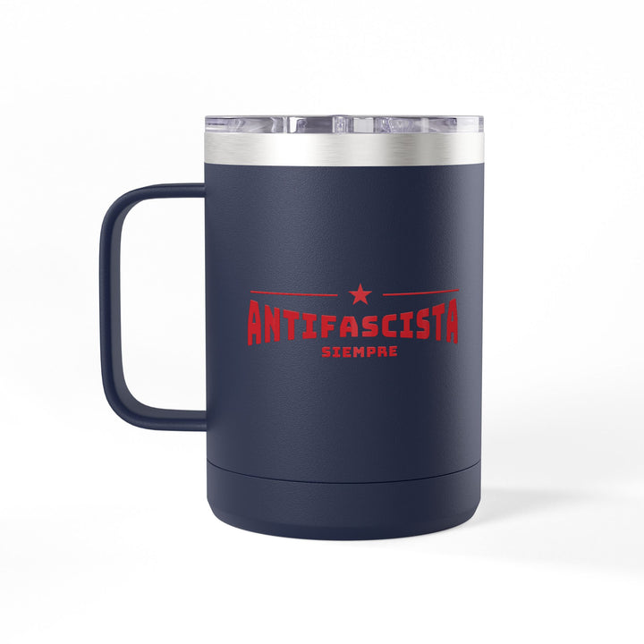 Antifascista Siempre Graphic – Coffee Mug Tumbler, 15oz