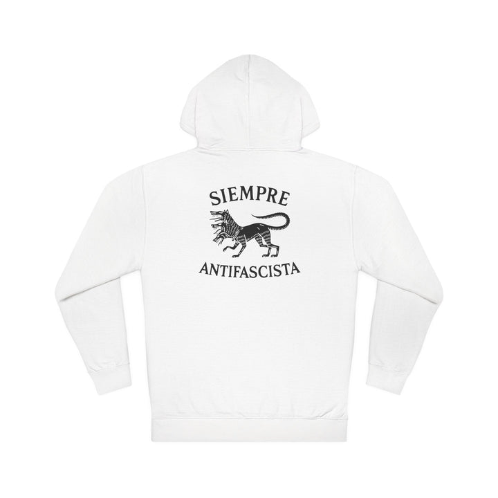 Siempre Antifascista Hoodie - Three-Headed Guardian - Unisex Hooded Sweatshirt
