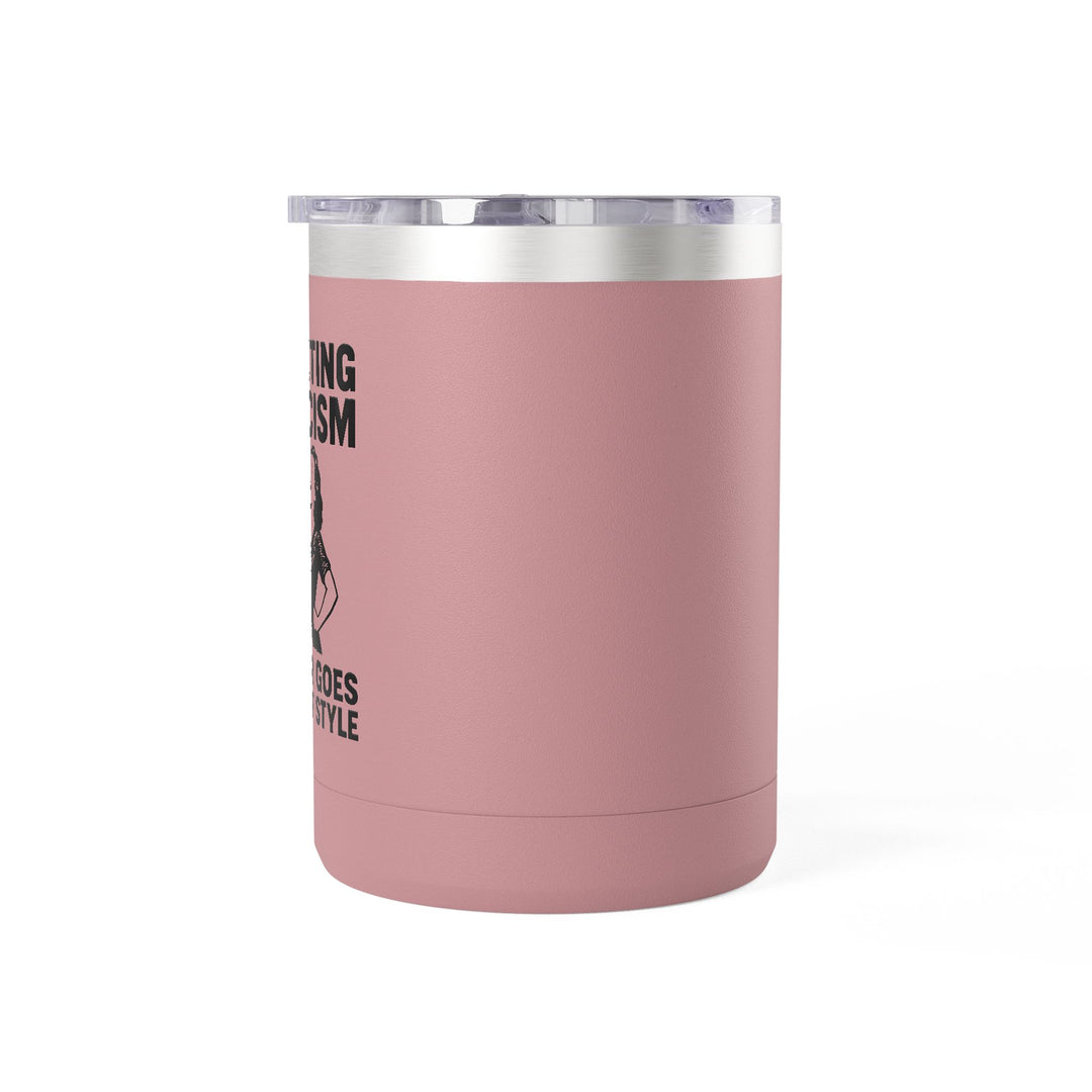 Fighting Fascism Never Goes Out of Style – Stainless Steel Travel Mug 15oz