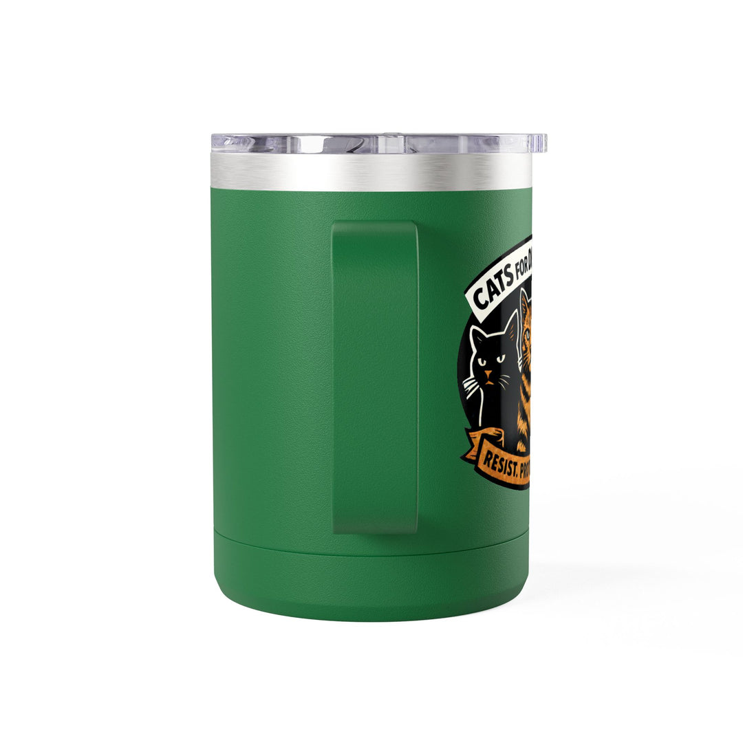 Cats for Democracy – Stainless Steel Travel Mug 15oz