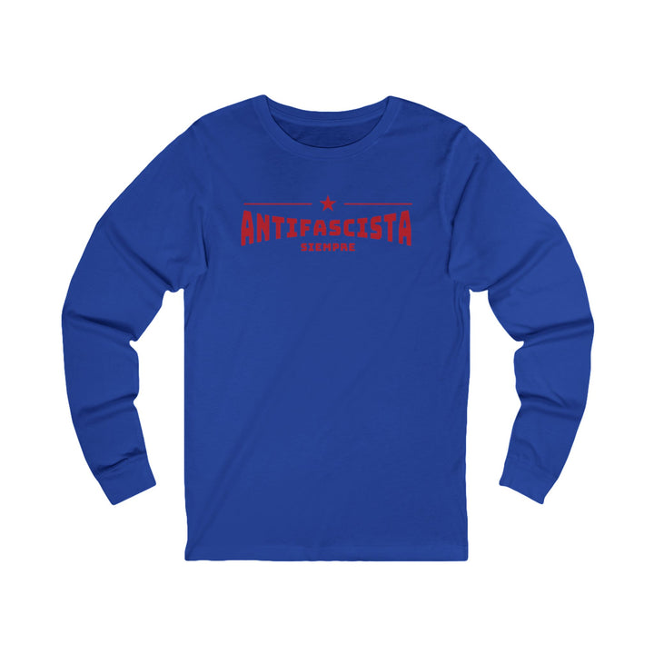 Siempre Antifascista Red Star – Unisex Long Sleeve Shirt