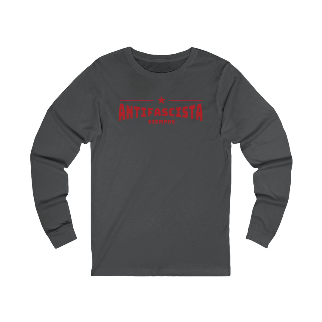 Siempre Antifascista Red Star – Unisex Long Sleeve Shirt