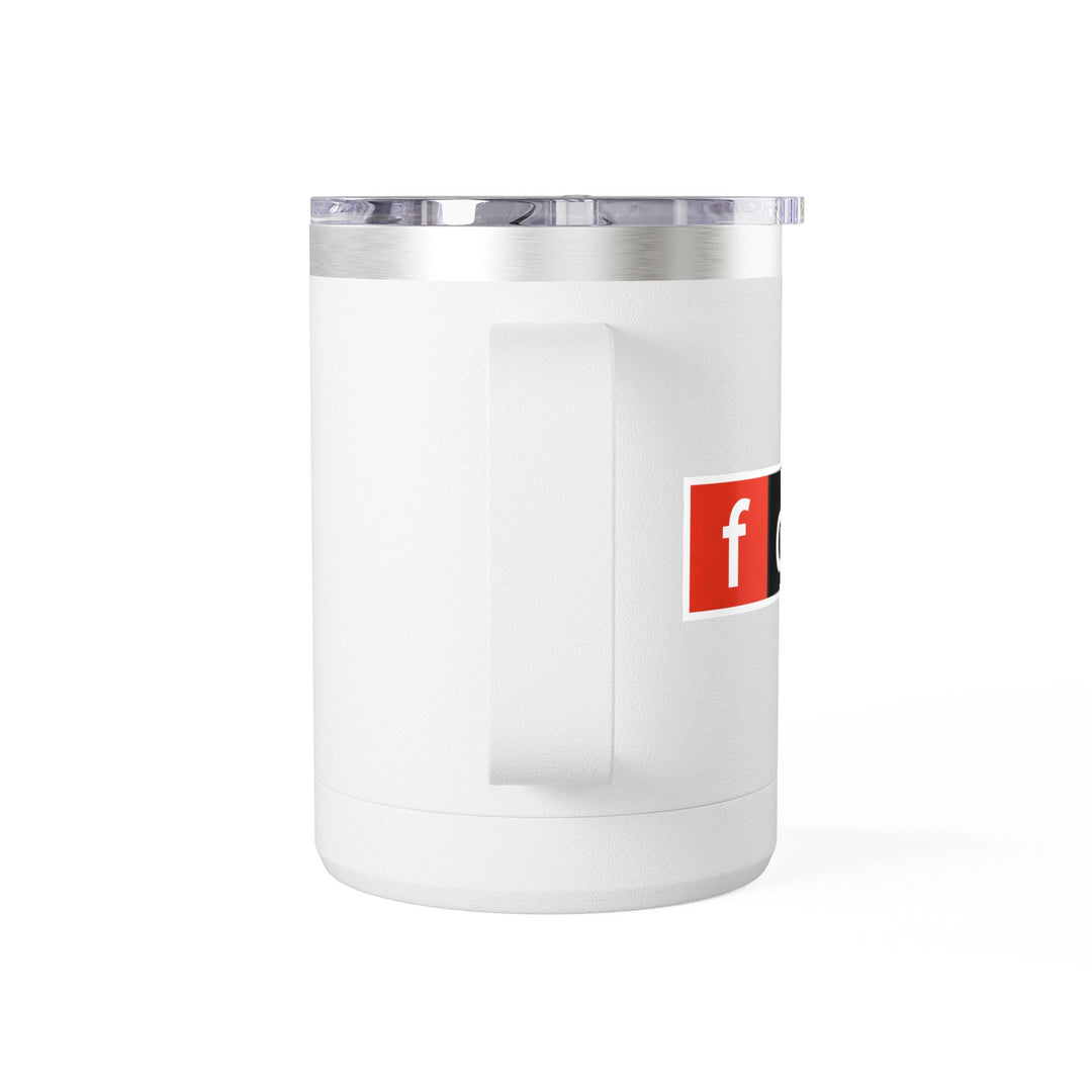 FDT NPR Radio Style Graphic – Coffee Mug Tumbler, 15oz