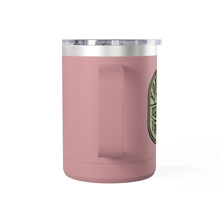 Foxtrot Delta Tango Emblem Graphic – Coffee Mug Tumbler, 15oz