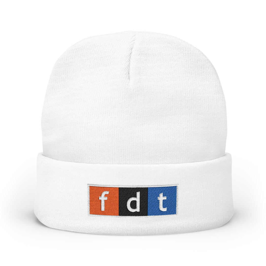 FDT NPR Style – Embroidered Knit Beanie