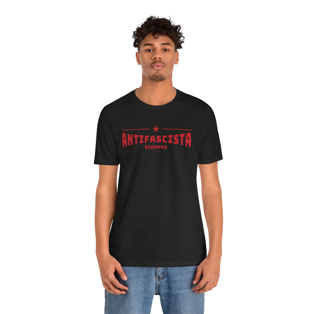Siempre Antifascista Red Star – Unisex T-Shirt