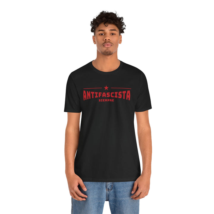 Siempre Antifascista Red Star – Unisex T-Shirt