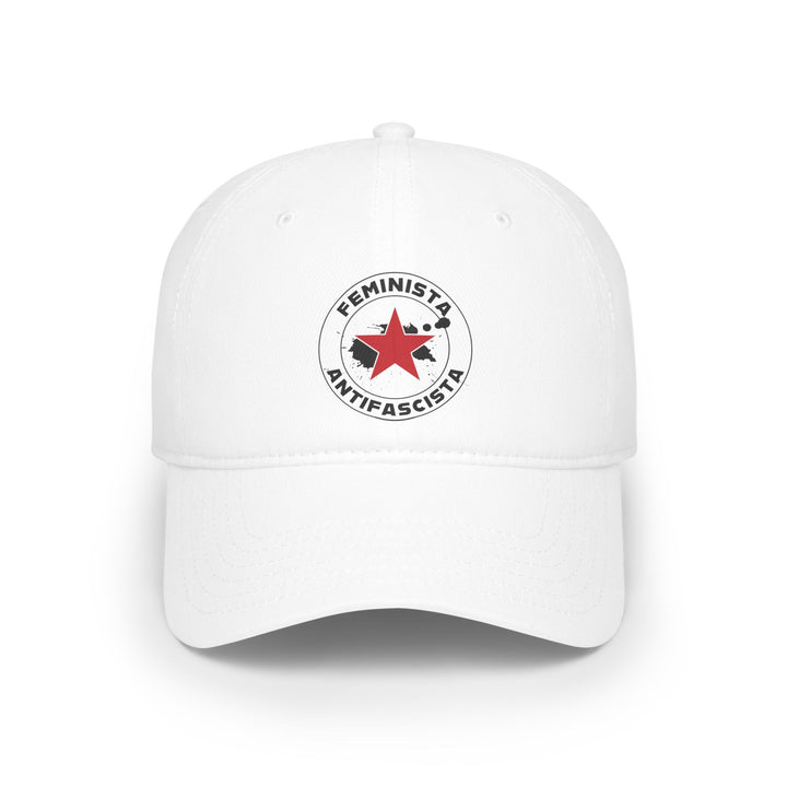 Feminista Anti-Fascista Graphic – Cotton Baseball Cap