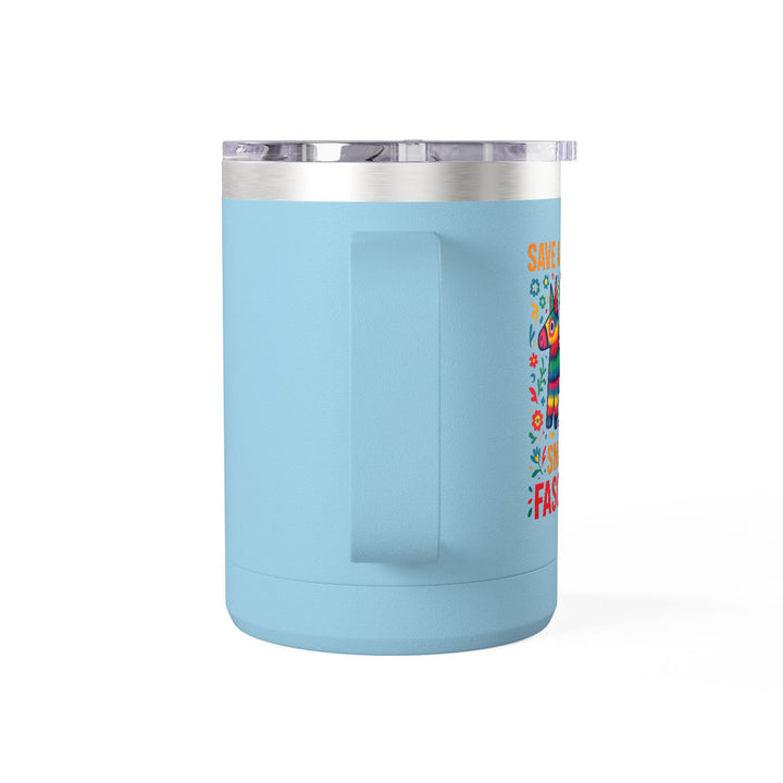 Save a Piñata Smash Fascism – Stainless Steel Travel Mug 15oz