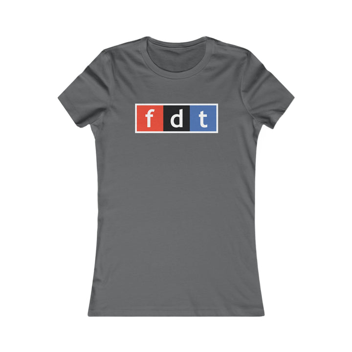 FDT NPR Style – Women's Fitted T-Shirt