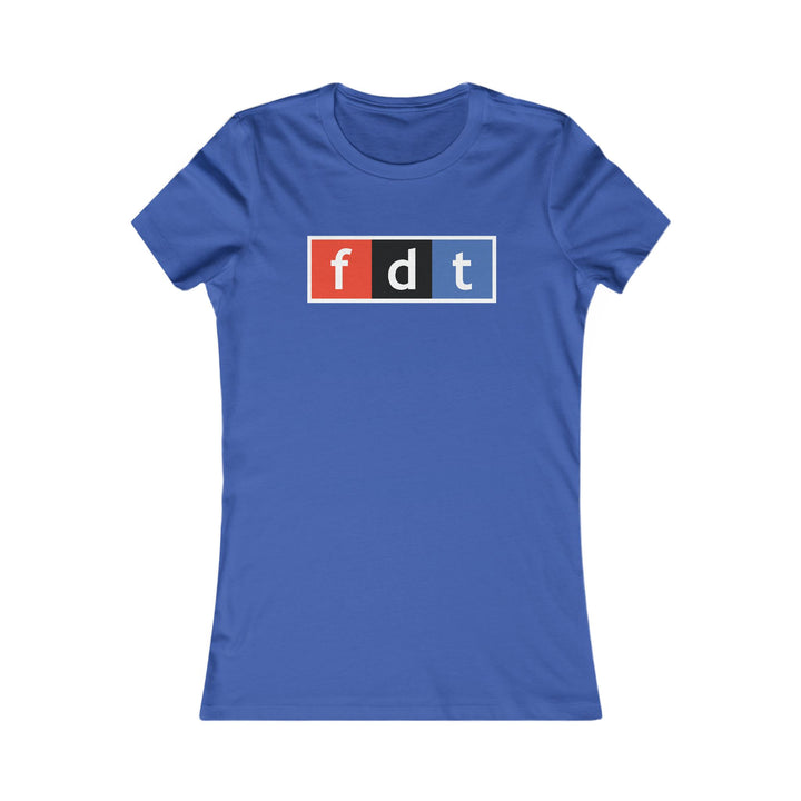 FDT NPR Style – Women's Fitted T-Shirt