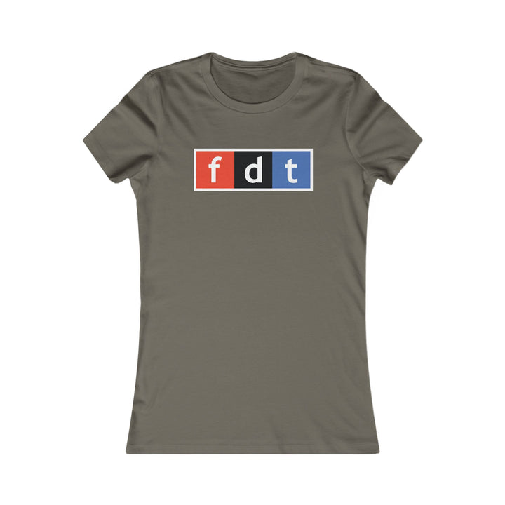 FDT NPR Style – Women's Fitted T-Shirt