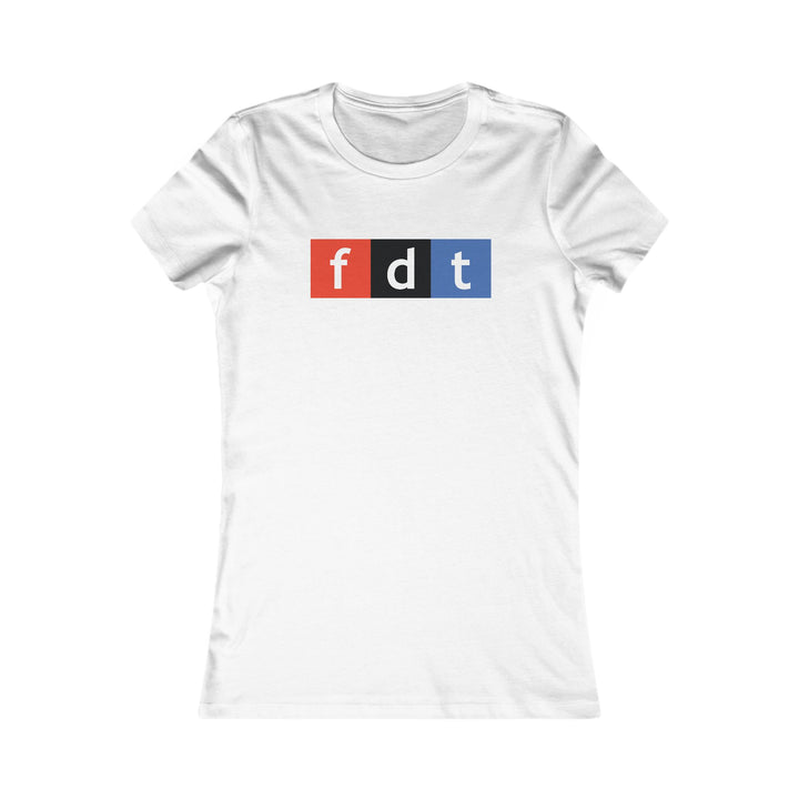 FDT NPR Style – Women's Fitted T-Shirt