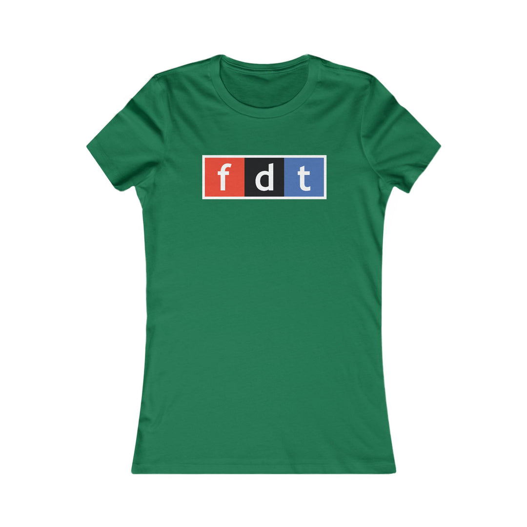FDT NPR Style – Women's Fitted T-Shirt