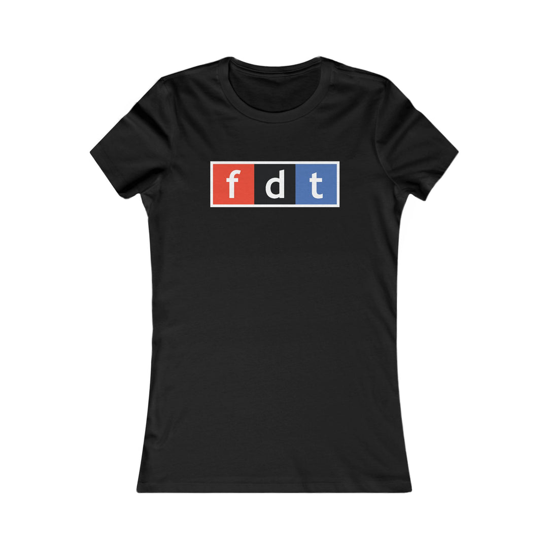 FDT NPR Style – Women's Fitted T-Shirt