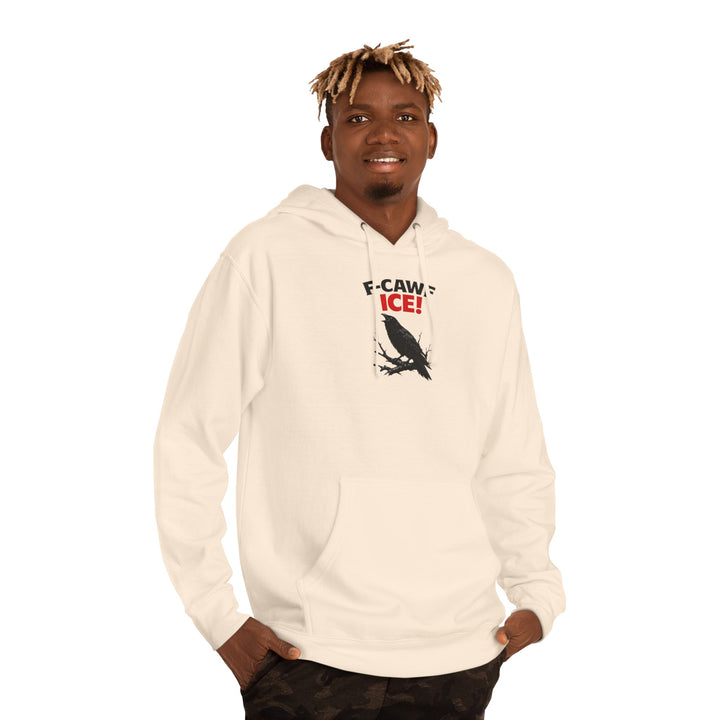 F-CAWF ICE! Crow – Unisex Pullover Hoodie